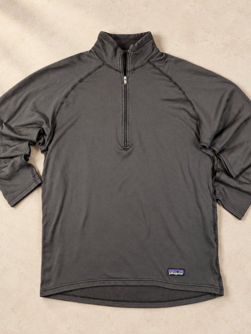 Patagonia Capilene Quarter Zip Base Layer Men's M Made in USA
